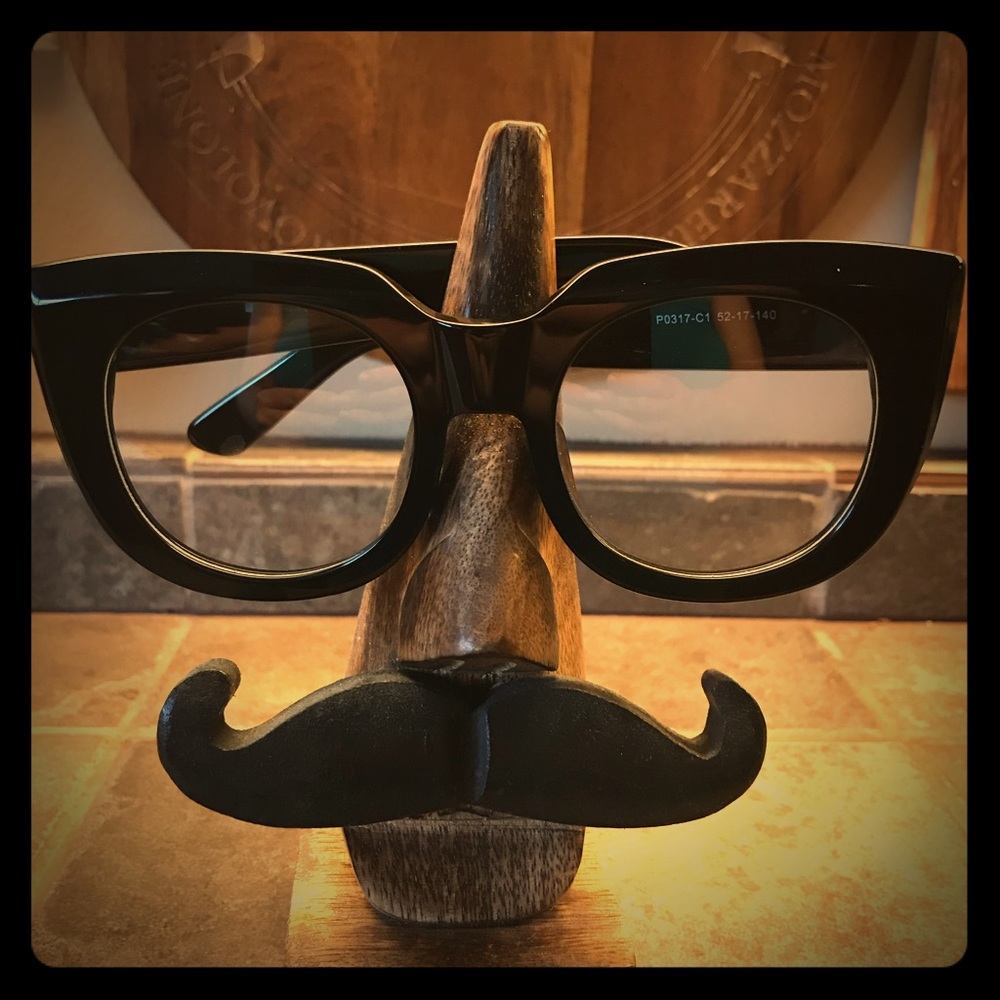 Funky large frame glasses